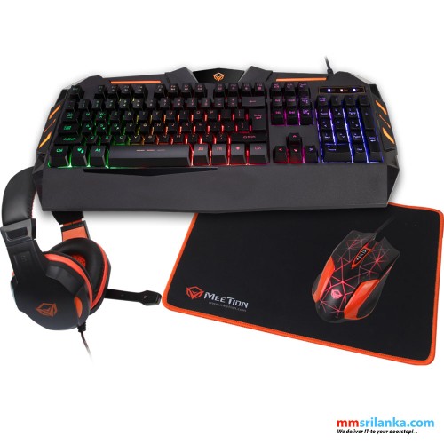 Meetion MT-C500 4 in 1 PC Gaming Combo (6M)